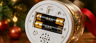 🔋 Replaceable Batteries